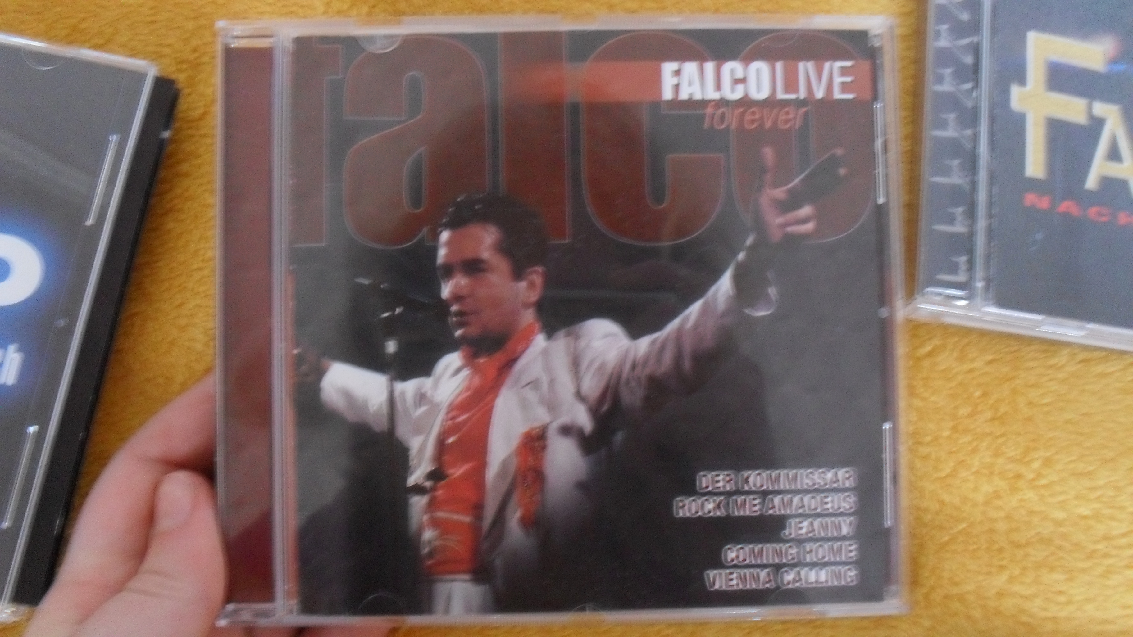 Album "Falco live Forever" živák z Berlína ;-))